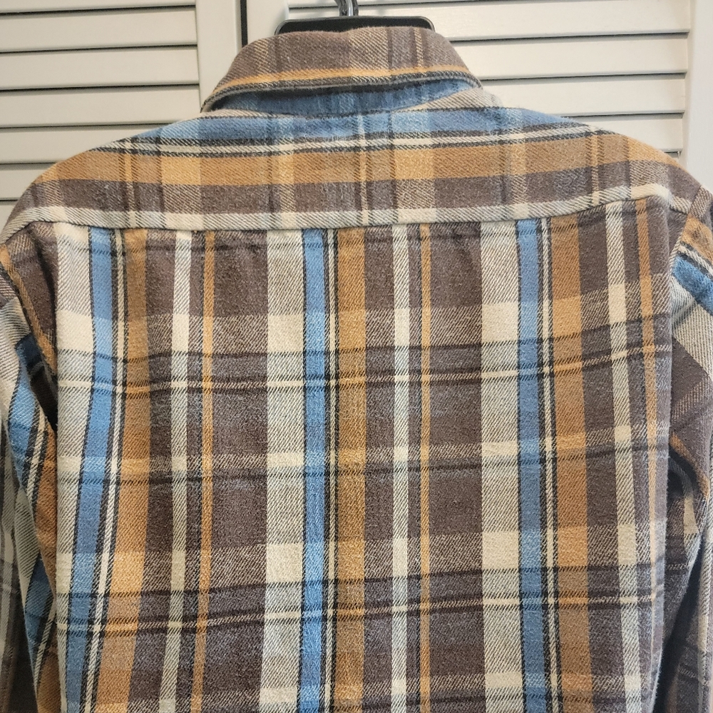 WORKWEAR FLANNEL MENS SHACKET - Picture 3 of 5